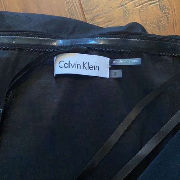 Calvin Klein strapless Little Black Dress - Picture 5 of 10